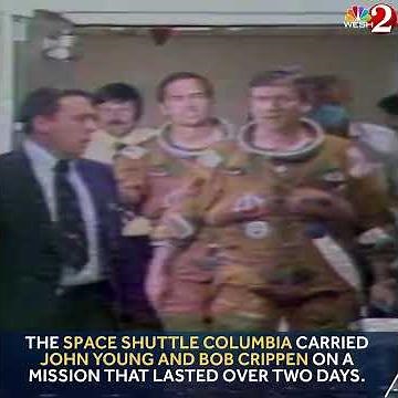 April 12, 1981: First space shuttle launched at Kennedy Space Center