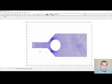 Introduction to Matlab in English | 65 | Matlab PDE Toolbox - Refined mesh for narrow geometries