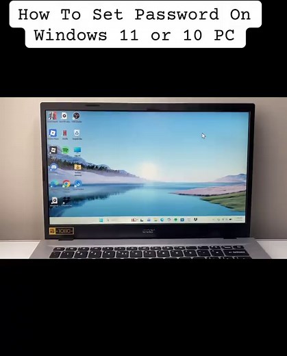 Set Password On Windows 11 or 10 PC