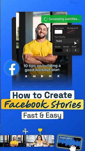Create Facebook Stories Fast & Easily