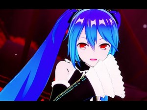 【VOCALOID MMD/4K/60FPS】Hatsune Miku【Ghost Rule】