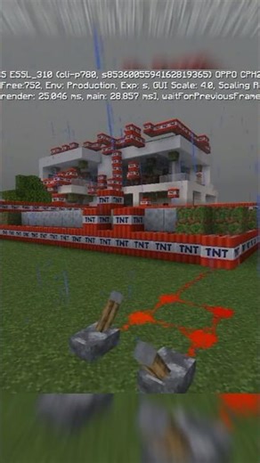 💣 Maine Apna Luxury Minecraft House UDA DIYA! 😱 | EPIC TNT Explosion 🔥