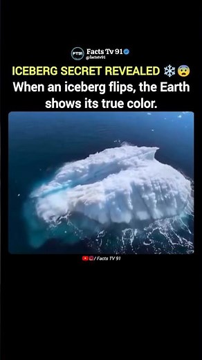 When an Iceberg Flips, It Reveals a Secret