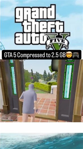 GTA 5 compressed from 120GB down to 2.5GB🤯👾🎮