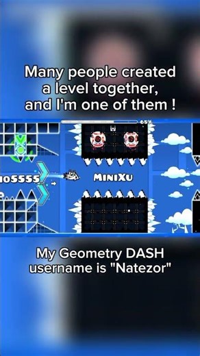 Many people created a level together, and I'm one of them !