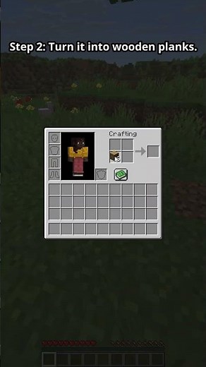 How to Make a Crafting Table in Minecraft
