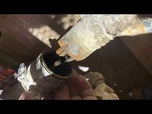 How to remove stuck drain snake out of pipe