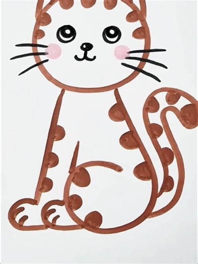 How to Draw a Beautiful Cat with a Pencil