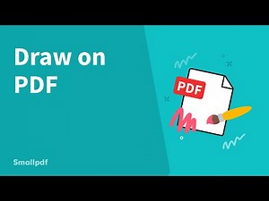 Draw on PDF, with Smallpdf