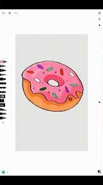 Donuts painting #art#shortvideo