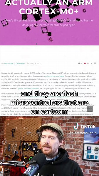 The cheapest reusable microcontroller is an Arm Cortex M0 . Yes. Really. #arduino #stm32 #raspberrypi #embedded #engineering #coding #mcu #microcotroller #hardware
