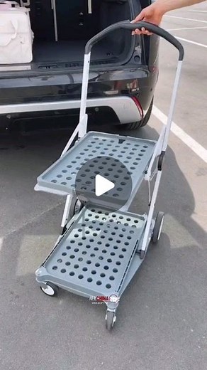 ALLCHINA® | Multi-Use Collapsible Cart, the ultimate mobile folding trolley for all your transportation needs. This versatile cart serves as a shopping... | Instagram
