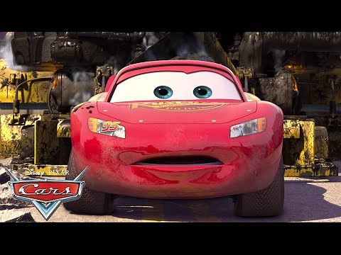 Lightning McQueen Tries to Fix the Road | Pixar Cars | ‪@disneyjr‬