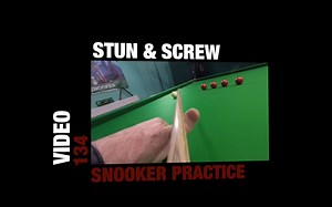 Barry Stark斯诺克教学 134. 斯登 低杆杆法训练：Stun & Screw Snooker Practice
