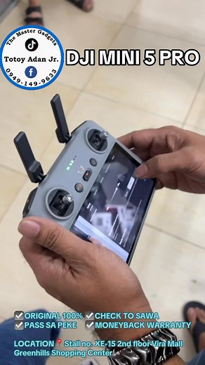 5.2K views · 76 reactions | Test flight : DJI MINI 5 PRO #themastergadget #greenhills #dji #insta360 #gopro | The master gadgets | Facebook