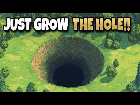This Incremental Game About Growing a Hole is SO GOOD!