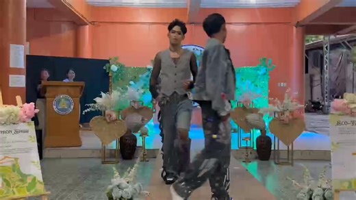 Closing the 1st Semester with Eco Fashion Show. Brought to you by 2nd Year CIHM Philippine Pop Culture in cooperation with 3rd Catering Management Classes under Christian Kurt Chan Esguerra. Celebrate Philippines! 🥂 | Pimsat College of International Hospitality Management