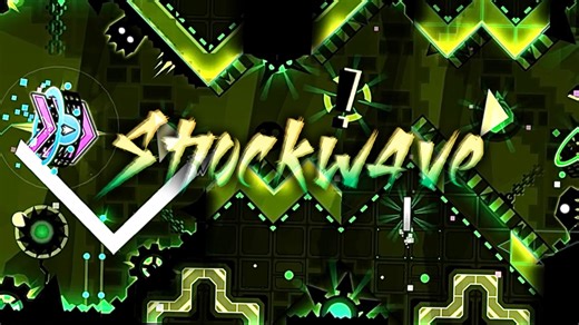 【几何冲刺】音波冲击｜(Hard Demon) "Shockwave" by Superopi