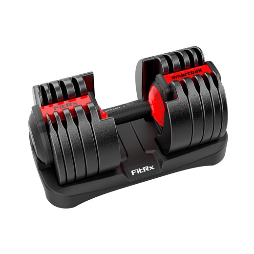 (2 pack) FitRx SmartBell XL, 90lb Adjustable Dumbbell Set with Quick-Select Weights for Home Gym
