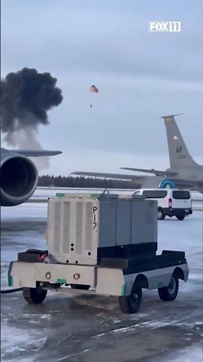 Fighter jet crashes and explodes in Alaska; pilot safe