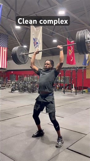 CrossFit Clean Complex. #gymlife #motivation #crossfit #power