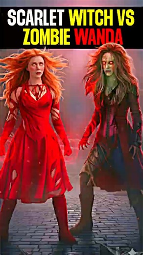 Zombie Wanda vs Scarlet Witch 😱 Who Wins in a Multiverse Battle?!