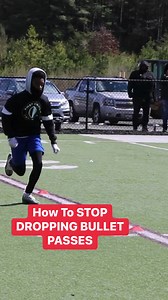How To STOP DROPPING BULLET PASSES | First Down Training