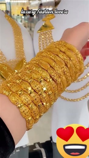 Luxury Gold Bangles & Statement Ring 💛 Bridal Gold Jewelry Collection 2026 | Heavy Gold Designs #fyp