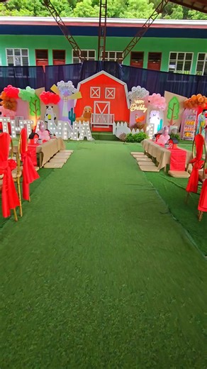 3.8K views · 23 reactions | Barnyard theme Decor Thianna's 1st Birthday | A-jay's Events | Facebook