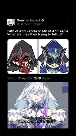 Genshin FINALLY Teasing Snezhnaya? 🤔 #genshinimpact #tsaritsa #shorts
