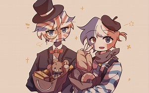 【Country humans/英法】procreate发发摸鱼