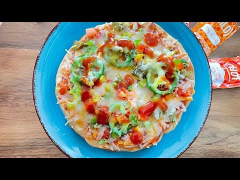 Mexican Pizza| Mexican Pizza Taco Bell |How to make Mexican Pizza at home|Tortilla Recipe|Pizza