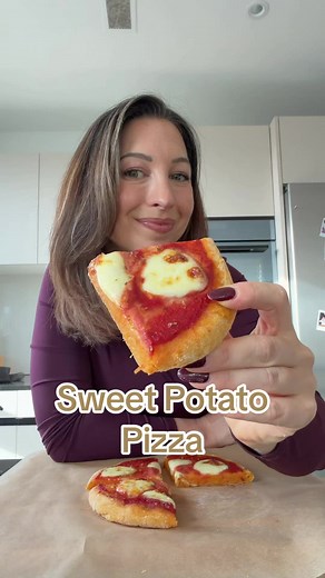 Leckere Süßkartoffel Pizza für 2 Personen