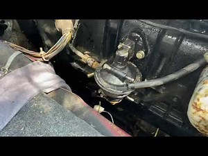 Reevie’s Workshop: Changing fuel supply in the boat from a mechanical fuel pump.. to an electric