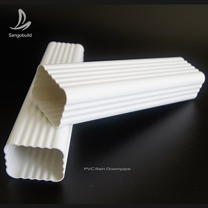 [Hot Item] PVC 6 Inch Rain Water Gutter Rain Gutter Downspout Pipe