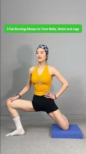 3 Simple Home Workout Moves That Help Burn Belly Fat and Tone Your Lower Body