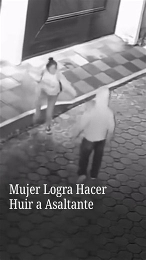 Woman Successfully Scares Off Mugger