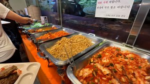 Discover a traditional Korean buffet that offers an unbeatable deal – a full spread of authentic dishes, including the unique and traditional Blood Soup, all for just $6! In this video, I take you through the bustling aisles of this popular buffet, showcasing each dish and its place in Korean cuisine, up to the bold flavors of the Blood Soup. Experience the communal atmosphere and the diverse array of choices that make this spot a favorite among locals and a hidden treasure for visitors. See why