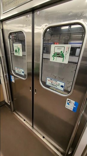 【バウンドドア】205系3100番台(M16) 半自動ドア開閉(石巻方面から3両目の1番右側ドア) #jr東日本 #仙石線 #205系 #ドア開閉 #shorts