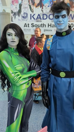 Dr Drakken and Shego Cosplay from Kim Possible