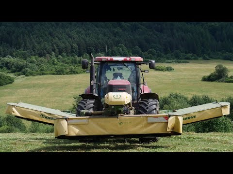 Kosenie tráv s Case IH Puma 210 - POV spolujazdca | (2025)