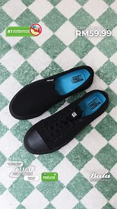 Make way for the cool kids in town with Bata’s stylish school shoes! 👟✨ Equipped with Life Natural technology, these shoes eliminate 99% of bacteria—keeping their feet fresh, comfy, and odour-free! The Dual Protection features: ✅Antibacterial technology equipped with Life Natural ✅Defeats odour Shine and stride confidently now- available at Bata stores or Bata.com #BataShoes #BataMalaysia #MakeYourWay #BackToSchool | Bata