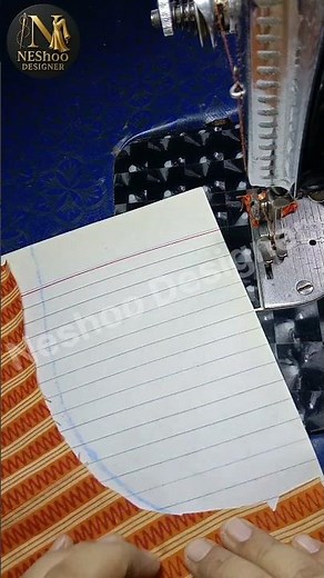 How To Hem Arm Hole Perfectly | Arm Fold Arm Hole Easily | #shortsfeed #ytshorts #sewing #costura