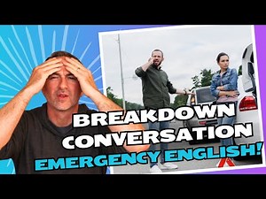 Calling Roadside Assistance in English | Essential Breakdown English Conversation for ESL Learners