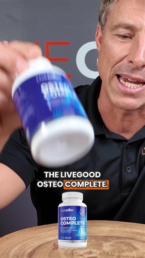 🦴 Introducing the Most COMPLETE Bone Support Formula on the Market! 🦴 Your bones are the foundation of your health — yet as we age, bone density and joint flexibility naturally decline. That’s why we created LiveGood Osteo Complete — the most advanced, all-in-one bone support formula available. In his latest video, Dr. Ryan breaks down why Osteo Complete stands out: ✅ Highly absorbable calcium (DimaCal® DiCalcium Malate & Calcium Hydroxyapatite) ✅ Boron, silica, and glycine for stronger, dense