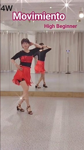 #Movimiento Line dance #높은초급라인댄스