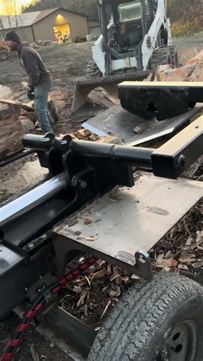 Alpha 6 Log Splitter Updates! 👀💥🤯 #shorts