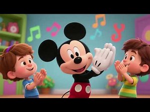 🎉 Mickey’s Happy Claps Song 👏 | Fun Kids Song for Dancing, Clapping & Smiles
