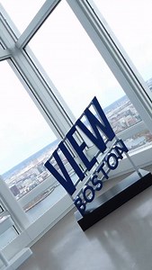 Fall colors. Water views. Boston at its best. 🍂🏙 See you up there! #ViewBoston | View Boston