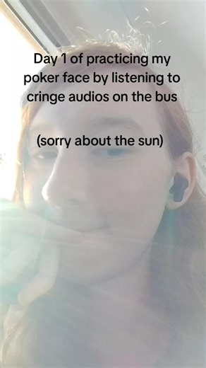 practicing my poker face bus edition #pokerface #bus #cringe #freewill #MHA
